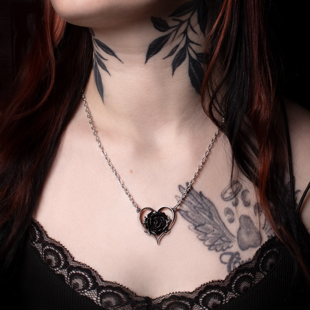 Heart of Blackness Necklace (✦ Alchemy England)