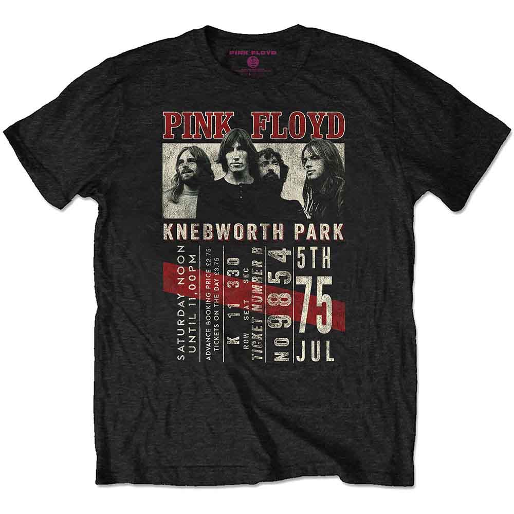 Pink Floyd Unisex T-Shirt: Knebworth &