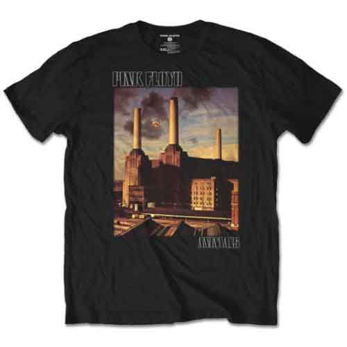 Pink Floyd Unisex T-Shirt: Animals Album (Black)
