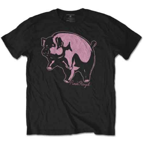 Pink Floyd Unisex T-Shirt: Pig (Black)