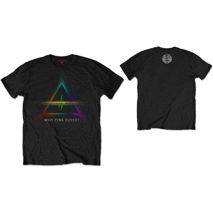 Pink Floyd Unisex T-Shirt: Why (Black) (Back Print)