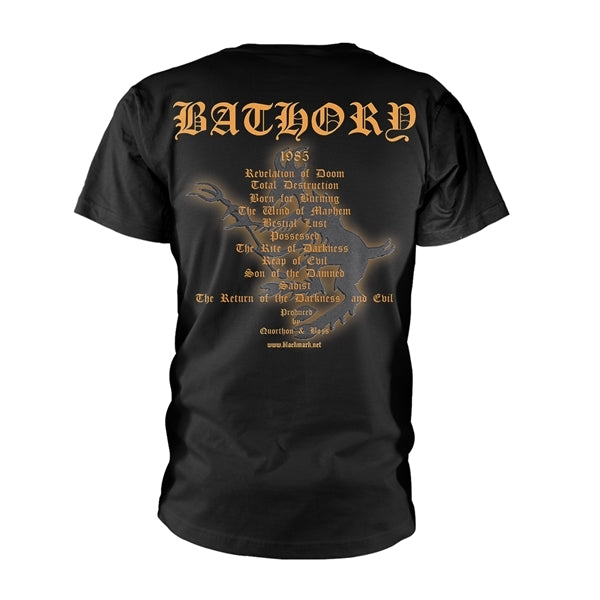 Bathory Unisex T-Shirt: The Return (Black)