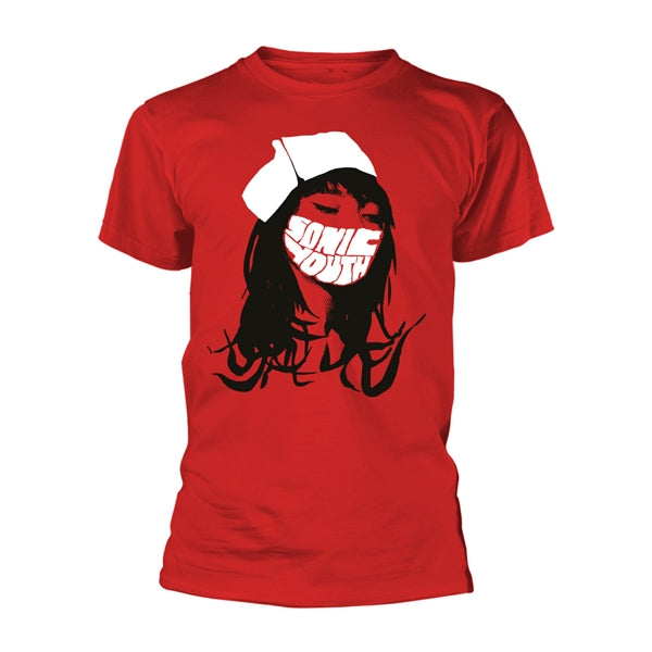 Sonic Youth - Unisex T-Shirt: Nurse (Red)