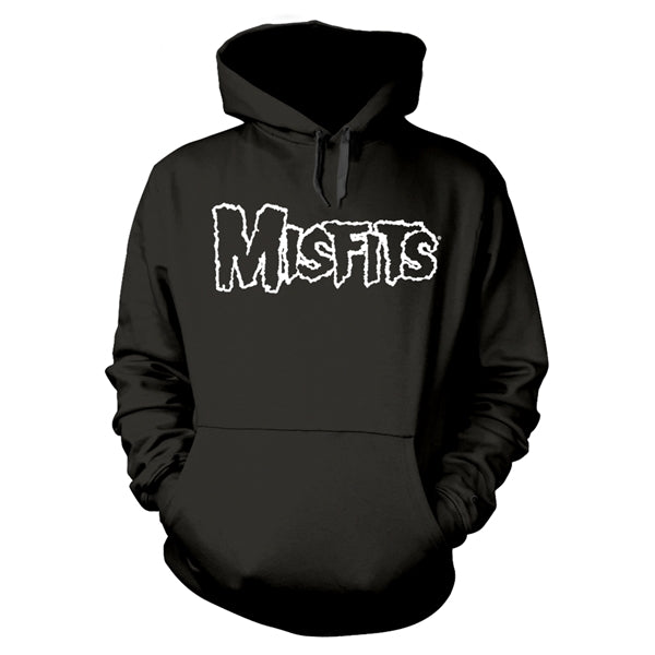 Misfits Unisex Pullover Hoodie: Skull (Black)
