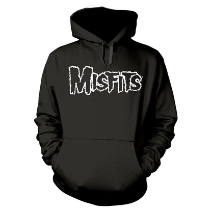 Misfits Unisex Pullover Hoodie: Skull (Black)