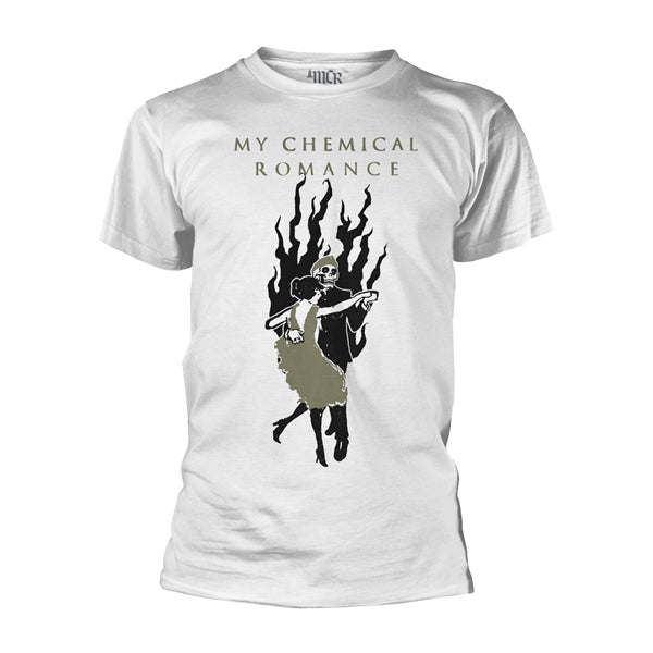 My Chemical Romance Unisex T-Shirt: Military Ball (White)