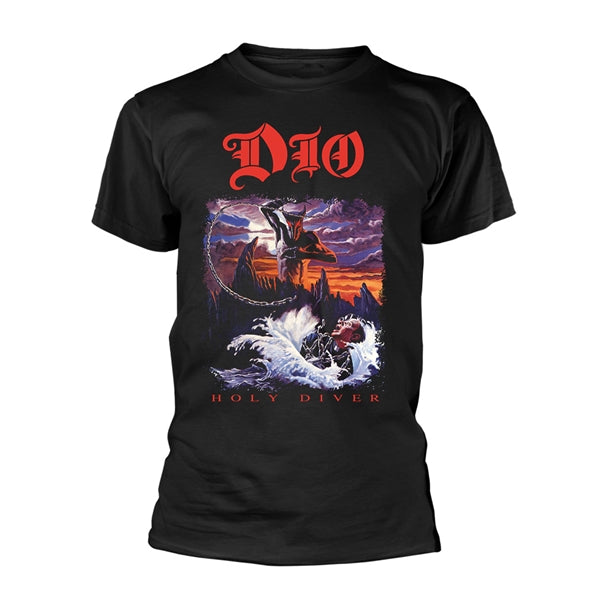 Dio Unisex T-Shirt: Holy Diver (Black)