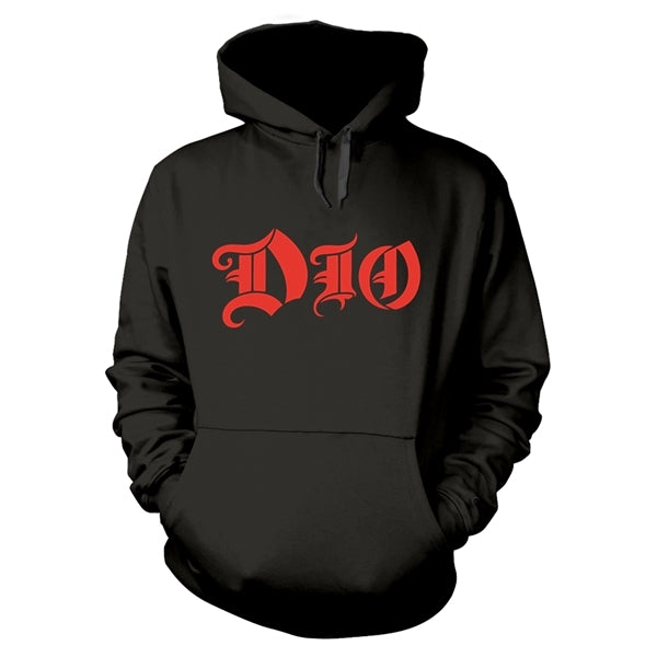 Dio Unisex Pullover Hoodie: Holy Diver (Black) (Back Print) 