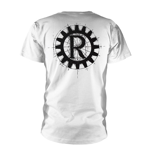 Rage Against The Machine Unisex T-Shirt: Nuns And Guns (White) (Back Print)
