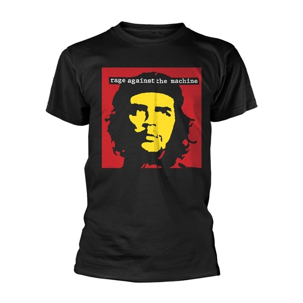 Rage Against The Machine Unisex T-Shirt: Che (Black) (Back Print)