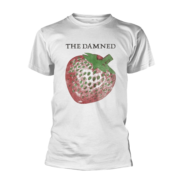 The Damned Unisex T-Shirt: Strawberries (White)