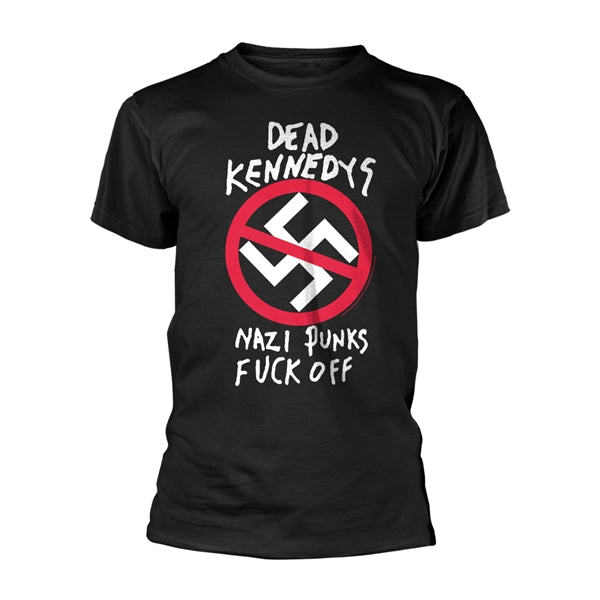 Dead Kennedys Unisex T-Shirt: Nazi Punks Fuck Off (Black)