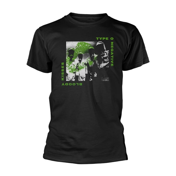 Type O Negative Unisex T-Shirt: Hazmat Kiss (Black)