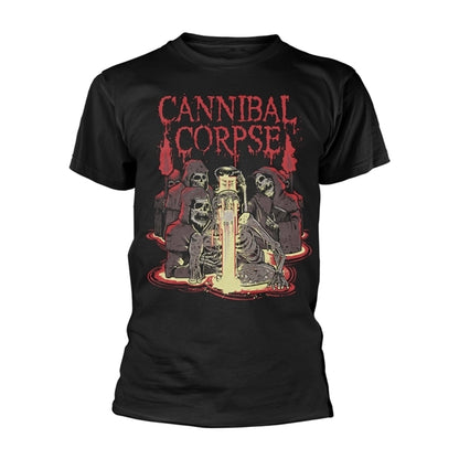 Cannibal Corpse Unisex T-Shirt: Acid (Black) (Back Print)