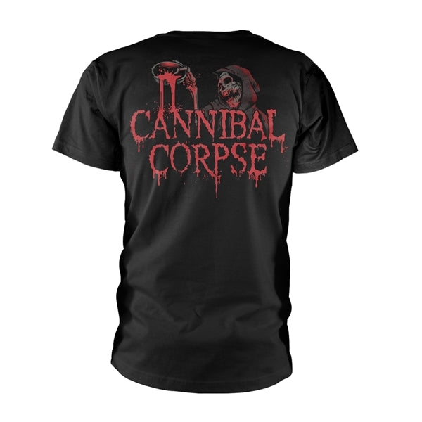 Cannibal Corpse Unisex T-Shirt: Acid (Black) (Back Print)