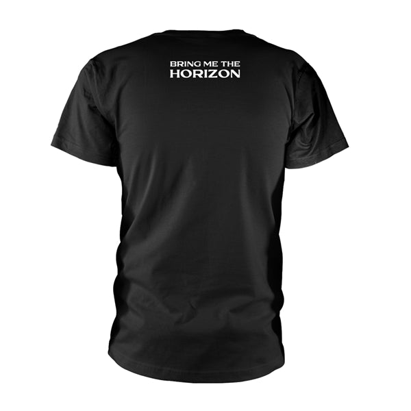 Bring Me The Horizon Unisex T-Shirt: Frosted Hex (Black) (Back Print)