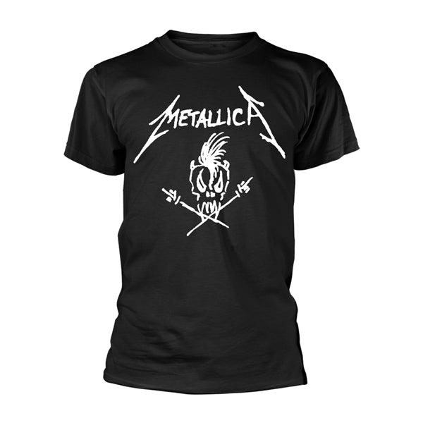 Metallica Unisex T-Shirt: Original Scary Guy (Black)
