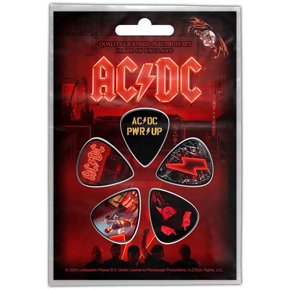 AC/DC Plectrum Pack: PWR-UP 