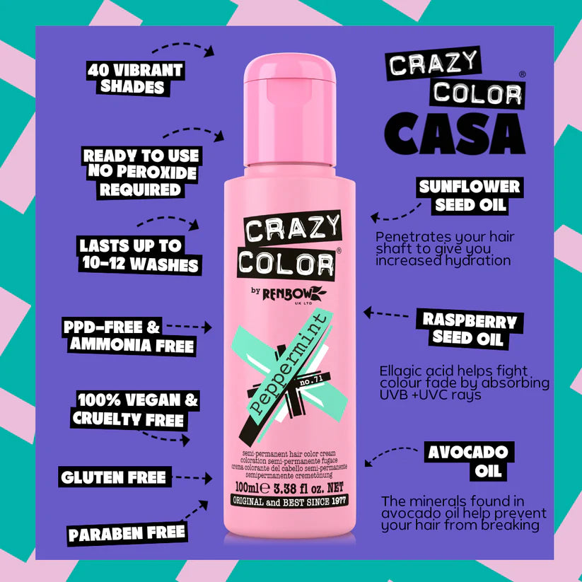 Crazy Color Peppermint