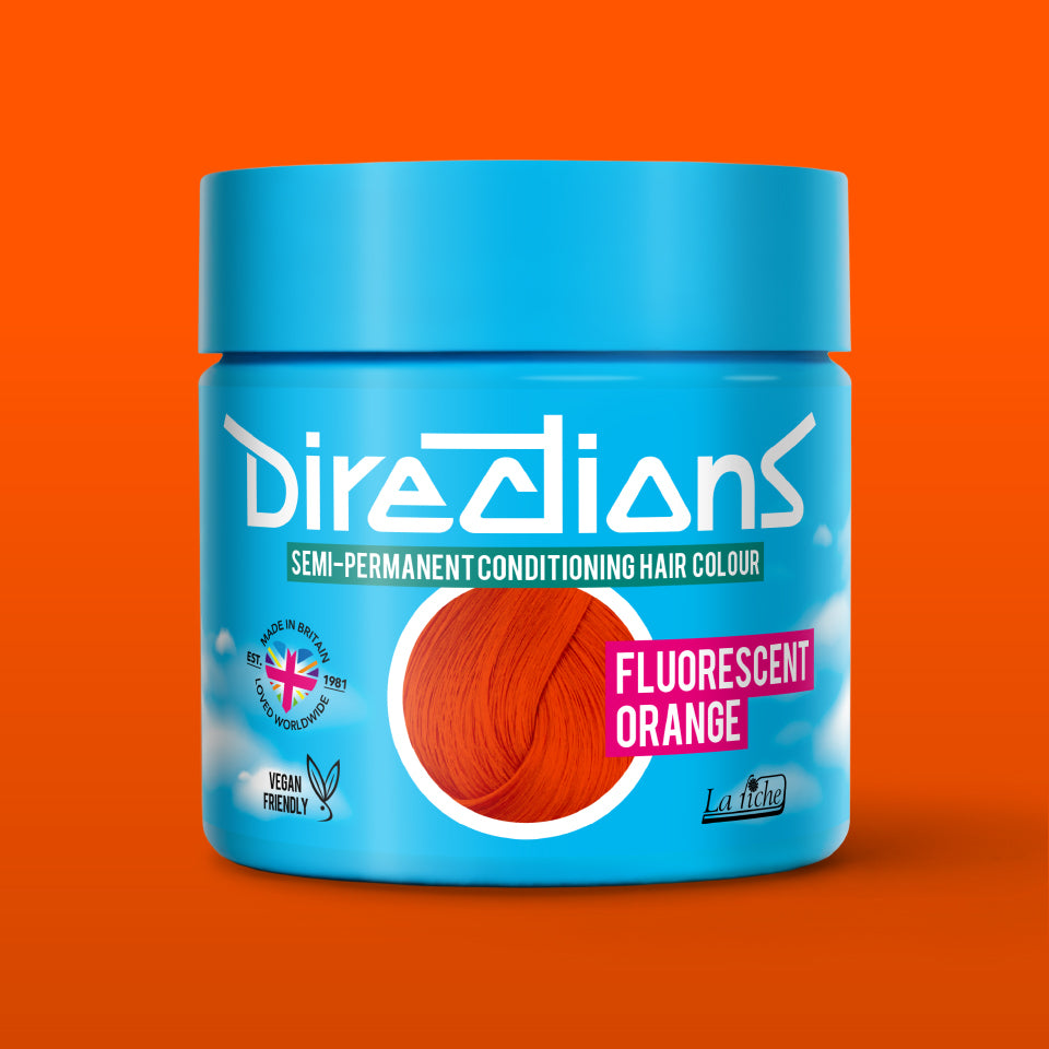 Directions Fluorescent Orange