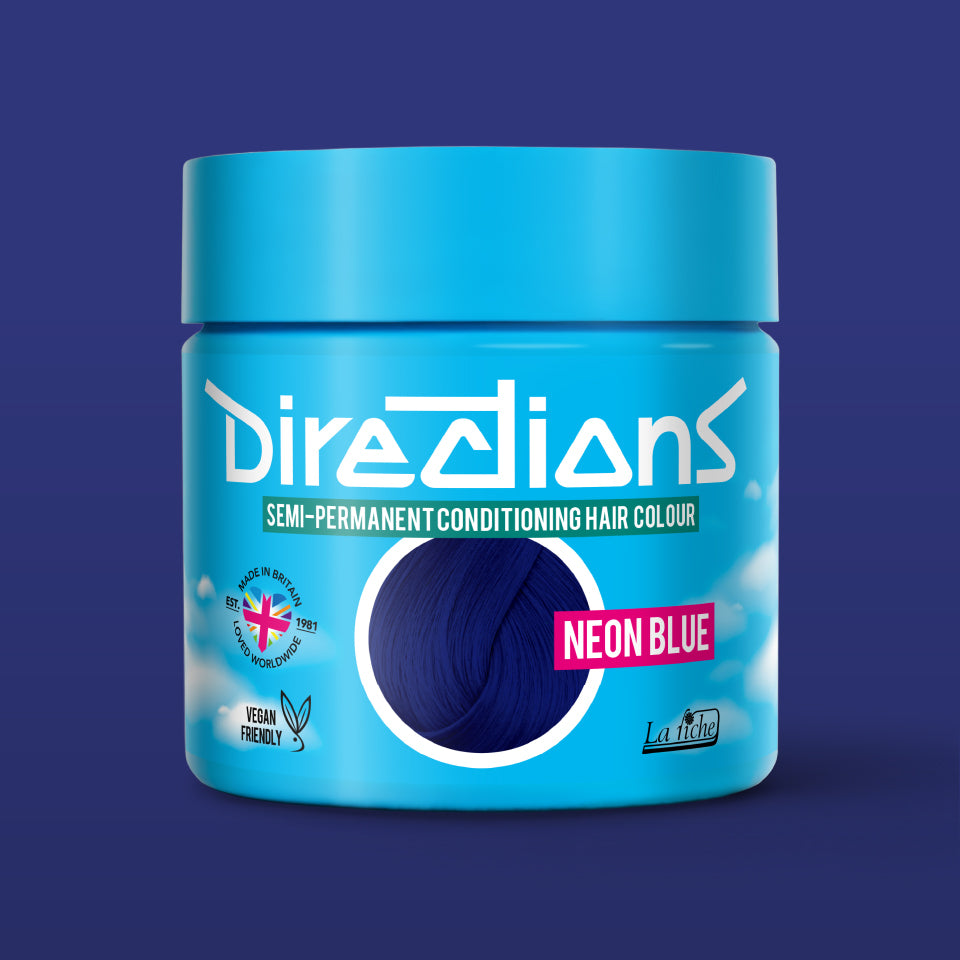 Directions Neon Blue