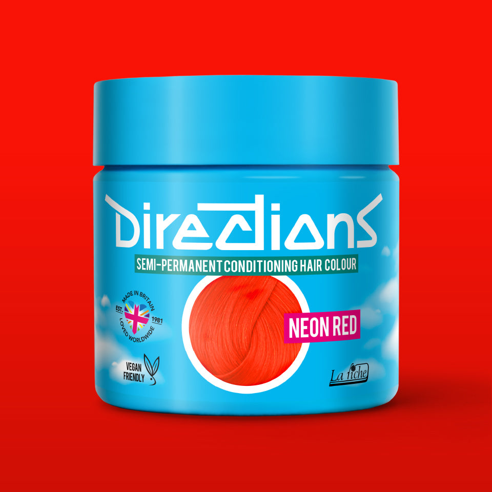 Directions Neon Red