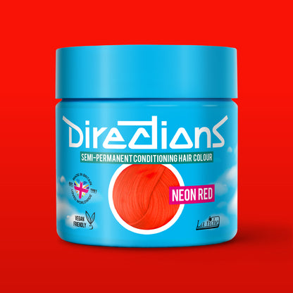 Directions Neon Red