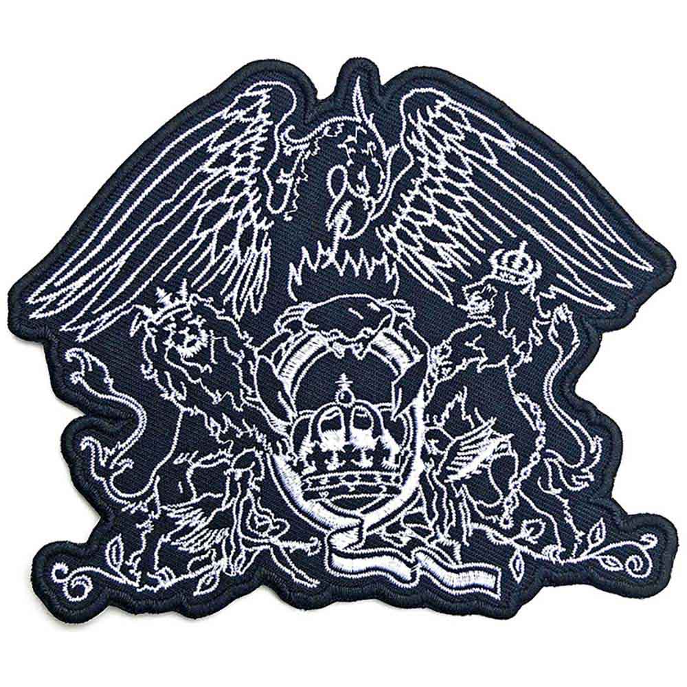 Queen Standard Patch: Cut-Out Crest 