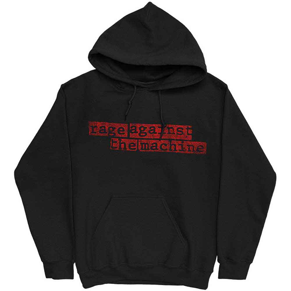 Rage Against The Machine Unisex Pullover Hoodie: Nuns (Black) (Back Print) 