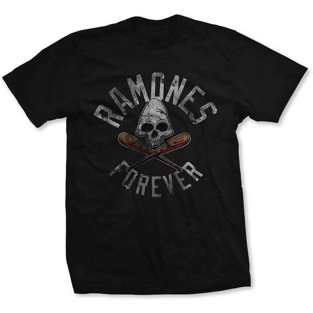 Ramones Unisex T-Shirt: Forever (Black)