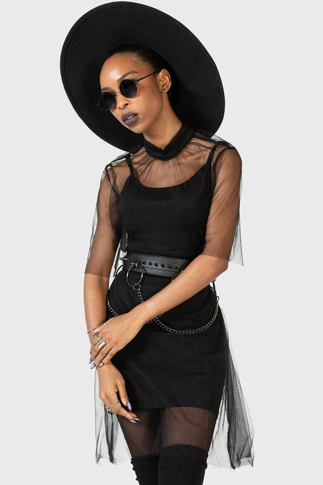 Ravaged Spirit Mini Dress (✦ Killstar)