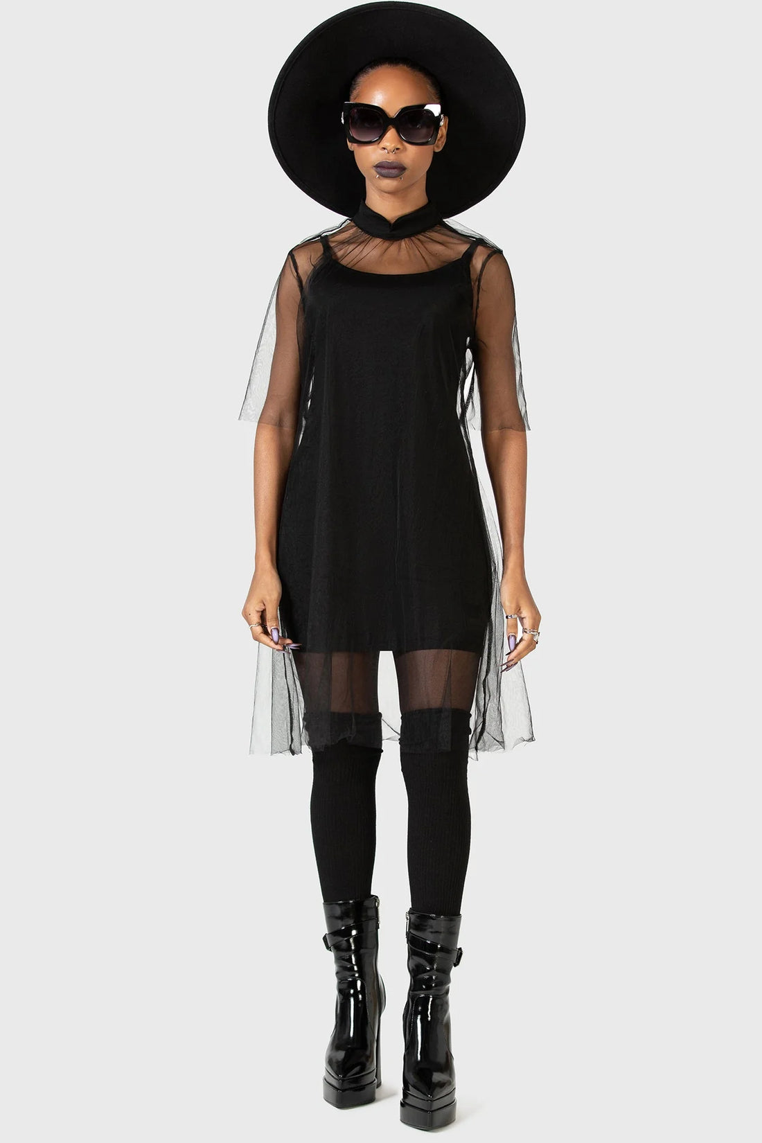Ravaged Spirit Mini Dress (✦ Killstar)