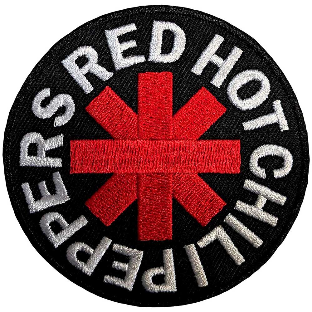 Red Hot Chili Peppers Standard Patch: Asterisk (Black) 