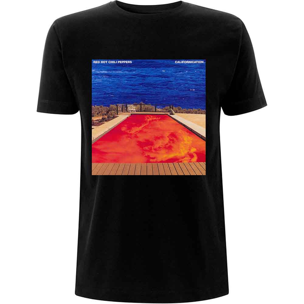 Red Hot Chili Peppers Unisex T-Shirt: Californication (Black)