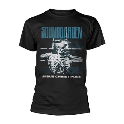 Soundgarden Unisex T-Shirt: Jesus Christ Pose (Black)