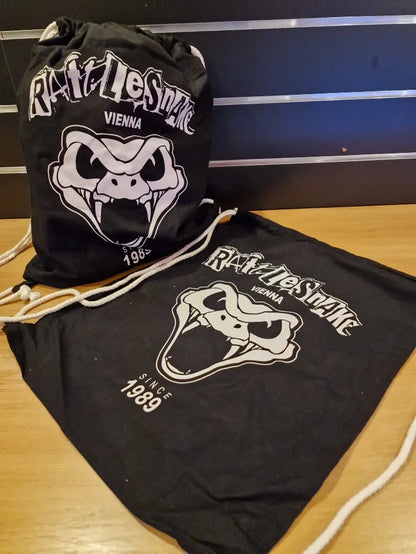 Rattlesnake Cotton Gymbag: Vienna 1989 (Black)