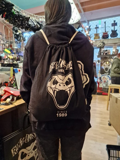 Rattlesnake Cotton Gymbag: Vienna 1989 (Black)