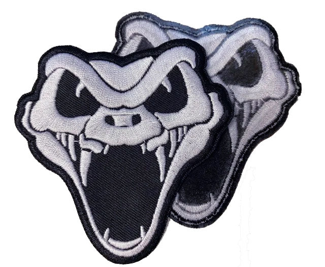 RATTLESNAKE Patch: Snakehead Logo