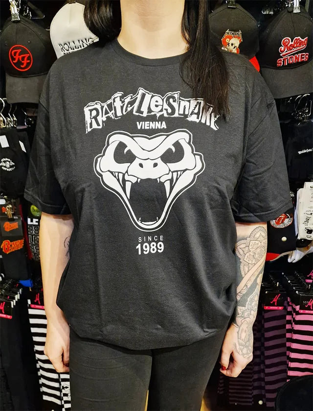 Rattlesnake T-Shirt: Vienna Since 1989 (Black)