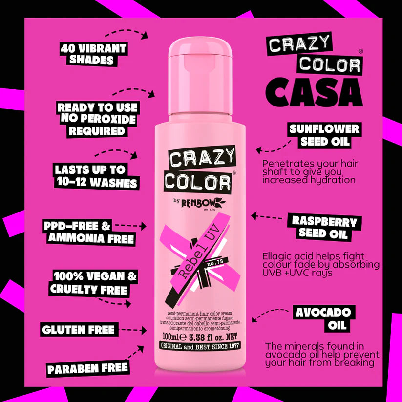 Crazy Color Rebel UV