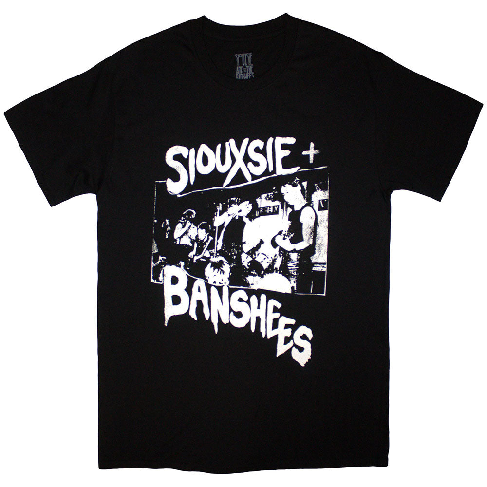 Siouxsie &amp; The Banshees Unisex T-Shirt: Live! (Black)