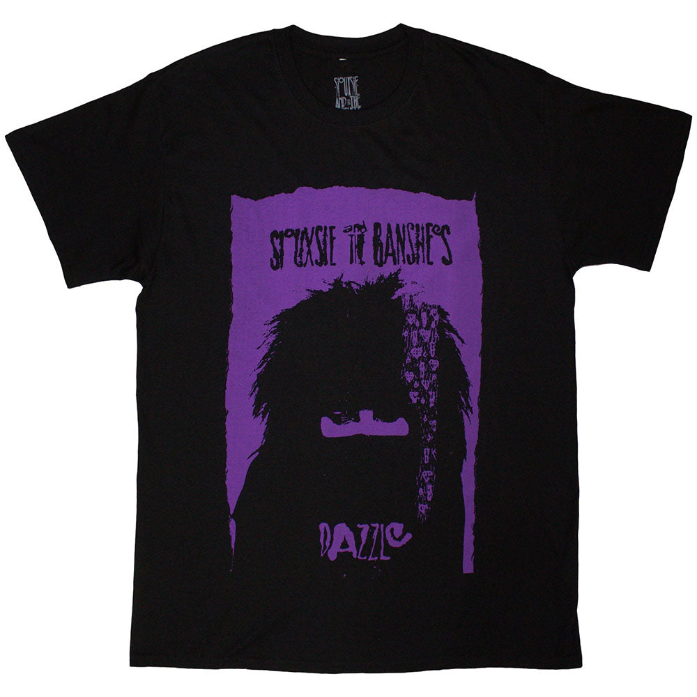 Siouxsie &amp; The Banshees Unisex T-Shirt: Dazzle (Black)