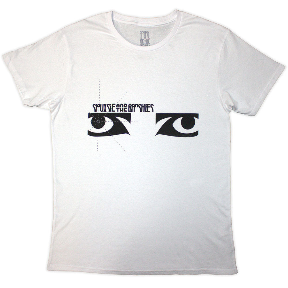 Siouxsie &amp; The Banshees Unisex T-Shirt: Through The Looking Glass (White)