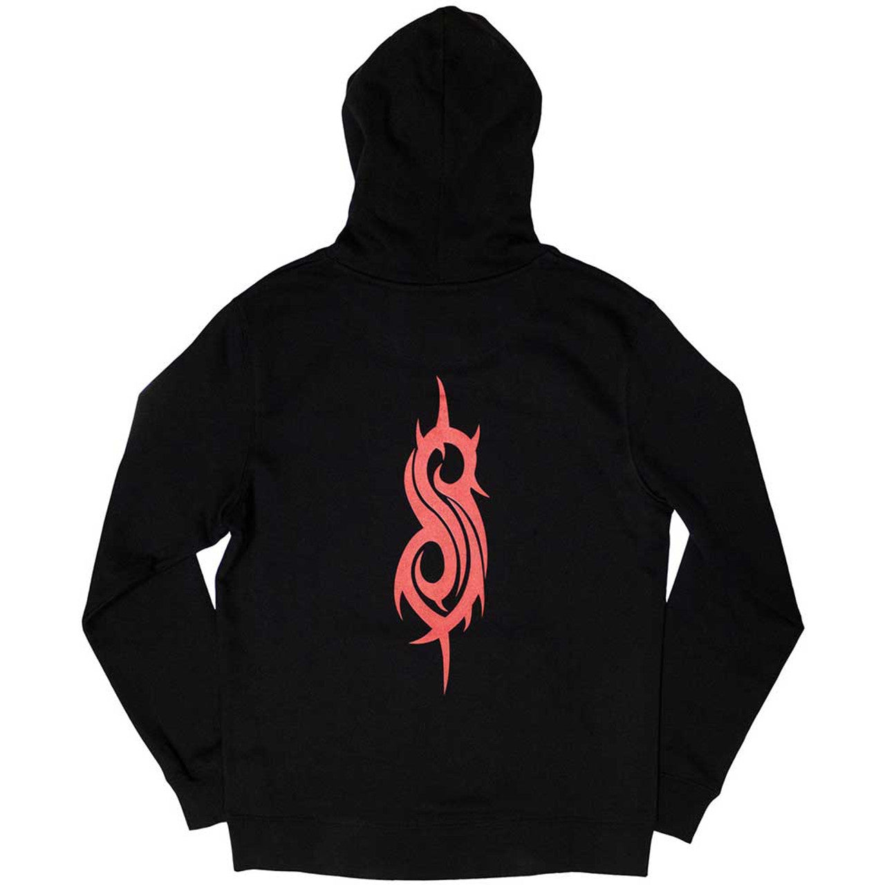 Slipknot Unisex Pullover Hoodie: Logo (Black) (Back Print) 