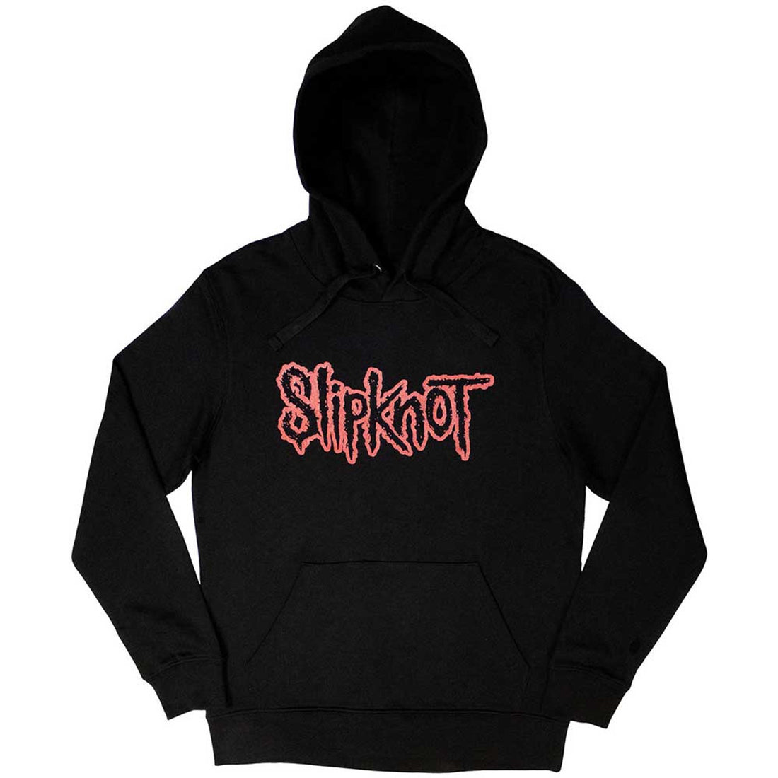 Slipknot Unisex Pullover Hoodie: Logo (Black) (Back Print)