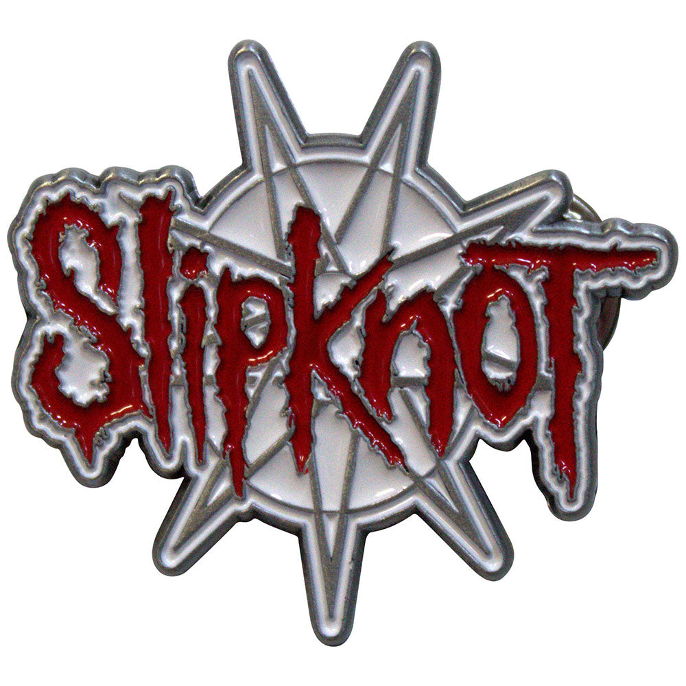 Slipknot Pin Badge: 9-Point Star Logo 