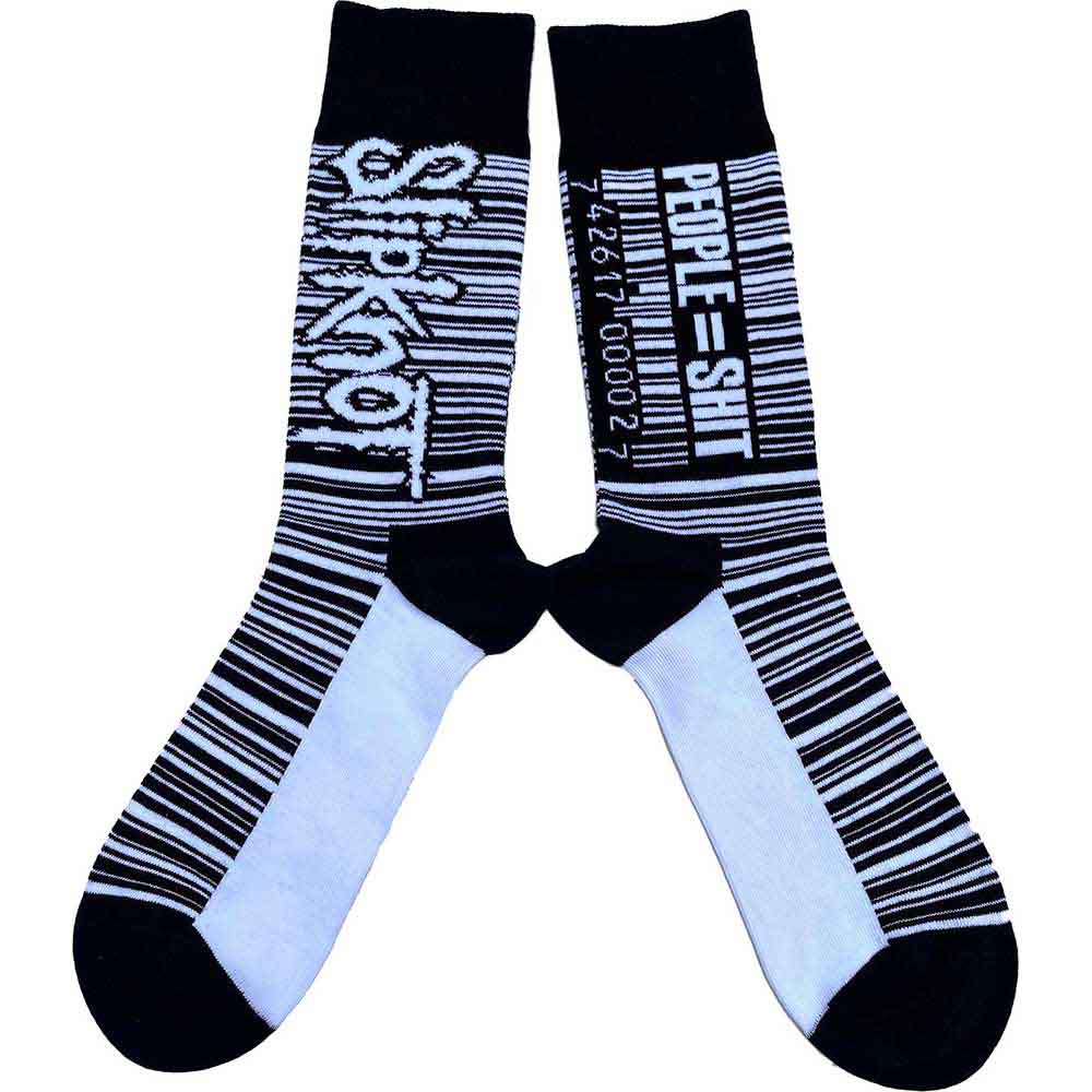 Slipknot Unisex Ankle Socks: Barcode (Black)