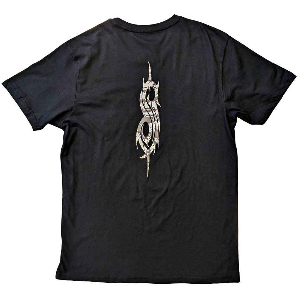 Slipknot Unisex T-Shirt: Maggot (Black) (Back Print)
