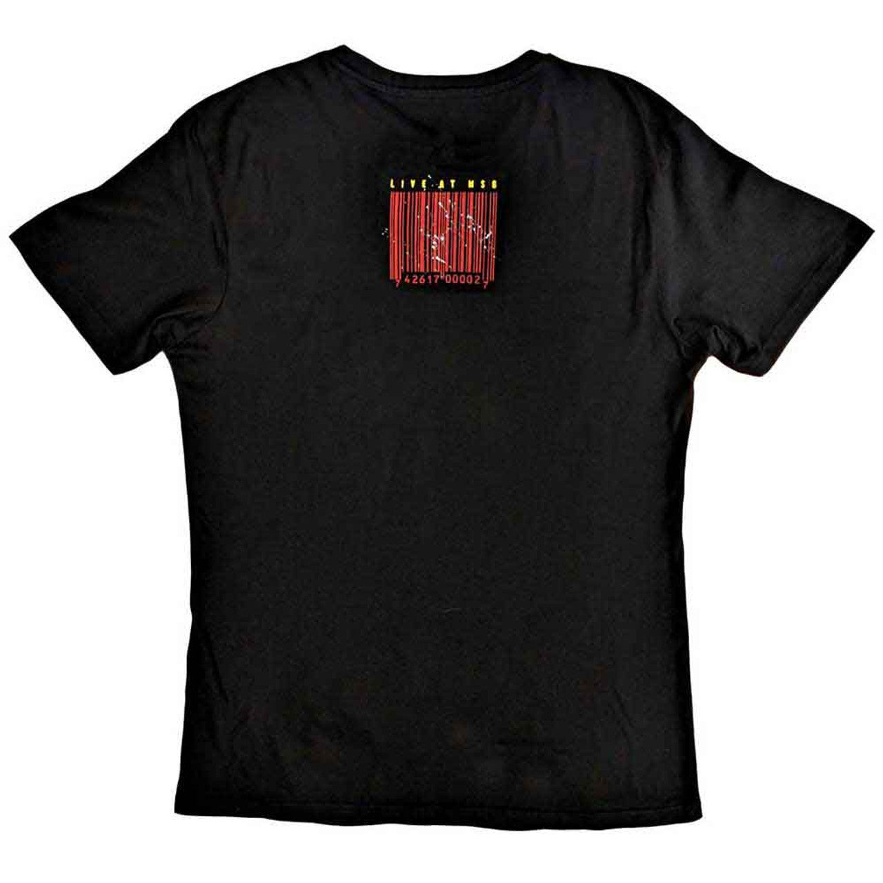 Slipknot Unisex T-Shirt: Live at MSG (Black) (Back Print)