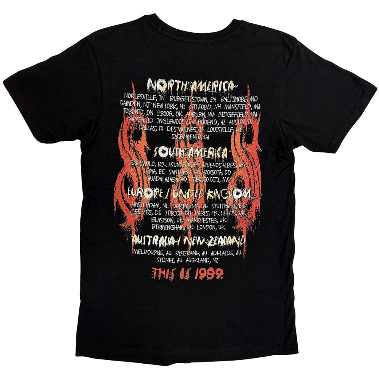 Slipknot Unisex T-Shirt: North American Tour &